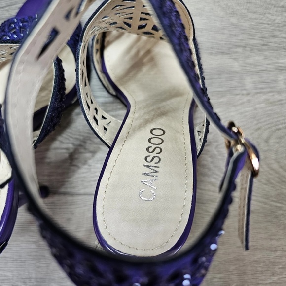 Women's Purple Stiletto Heels-Size 6.5 NWT - Picture 9 of 10